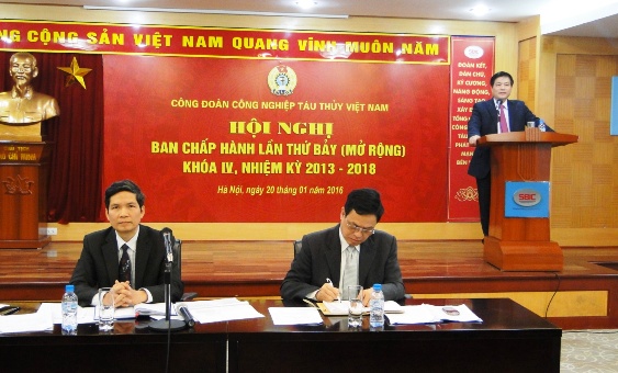 Chùm tin hoạt động của Công đoàn Công nghiệp tàu thuỷ (SBIC) trong tháng 1/2016